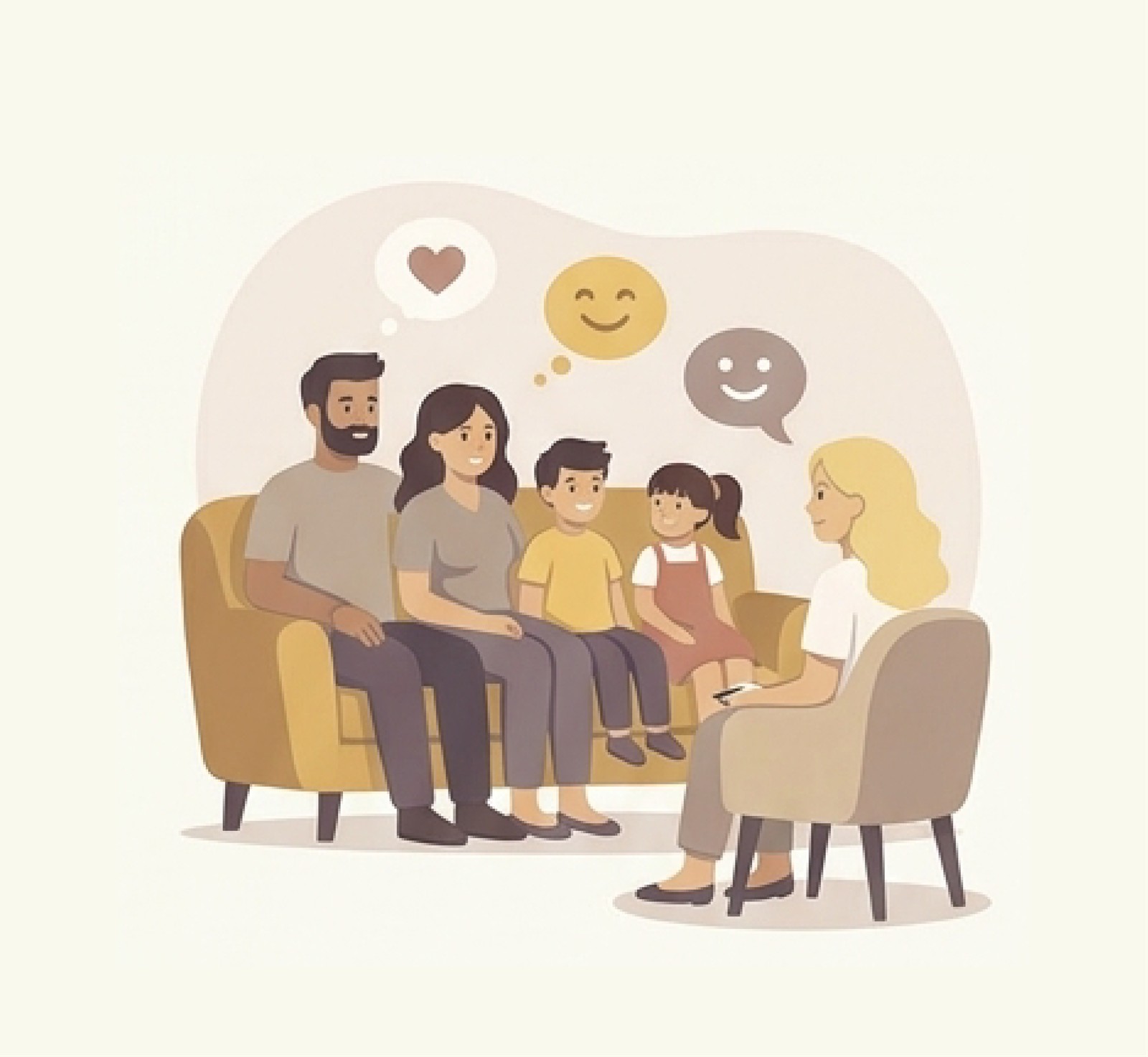 Acompañamiento familiar en momentos de cambio o conflicto